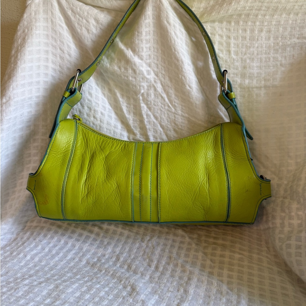 Lime Green Shoulder Bag